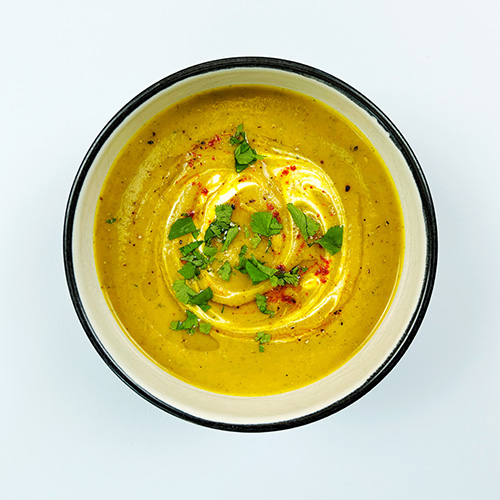 Low FODMAP Carrot and Coriander Soup