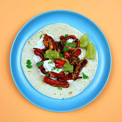 Low FODMAP Chicken Fajitas